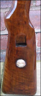 Fig. 9 - K98 Rifle Butt After Walnut Staining and 4 Coats of Tru-Oil
