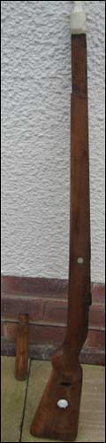 Fig. 5 - K98 Rifle After Removal of Old Finish